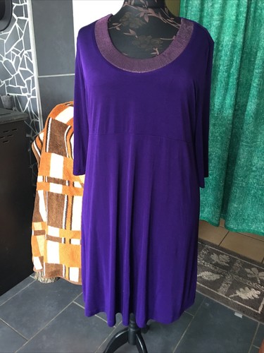 Slinky festtags kleid lila - slinky, in