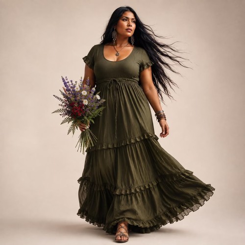 Boho maxi dress sexy - maxi,