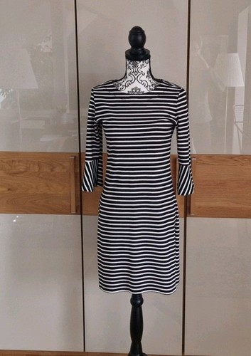 Zero kleid jersey schwaz weiß - jersey,